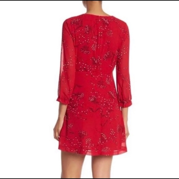 Madewell Hazelwood Floral RED NWT - Picture 2 of 14